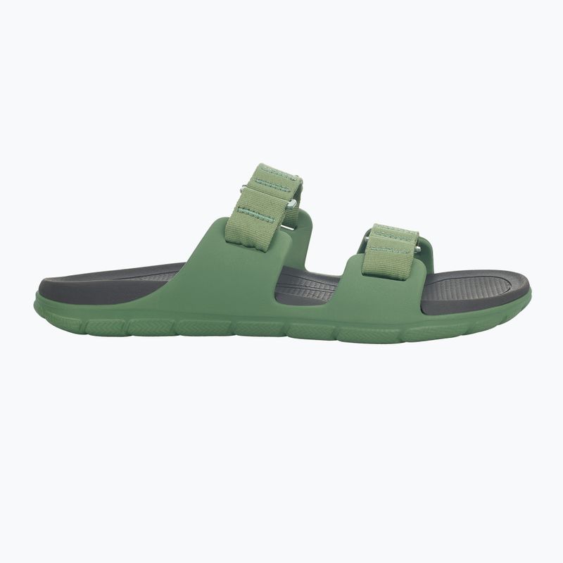 Herren Lizard Way Slide feldgrün/dunkelgrau flip-flops 9