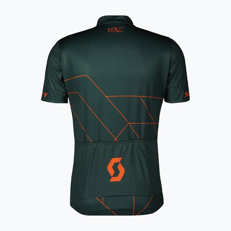 Fahrradtrikot Herren SCOTT RC Team 20 aruba green/braze orange 2