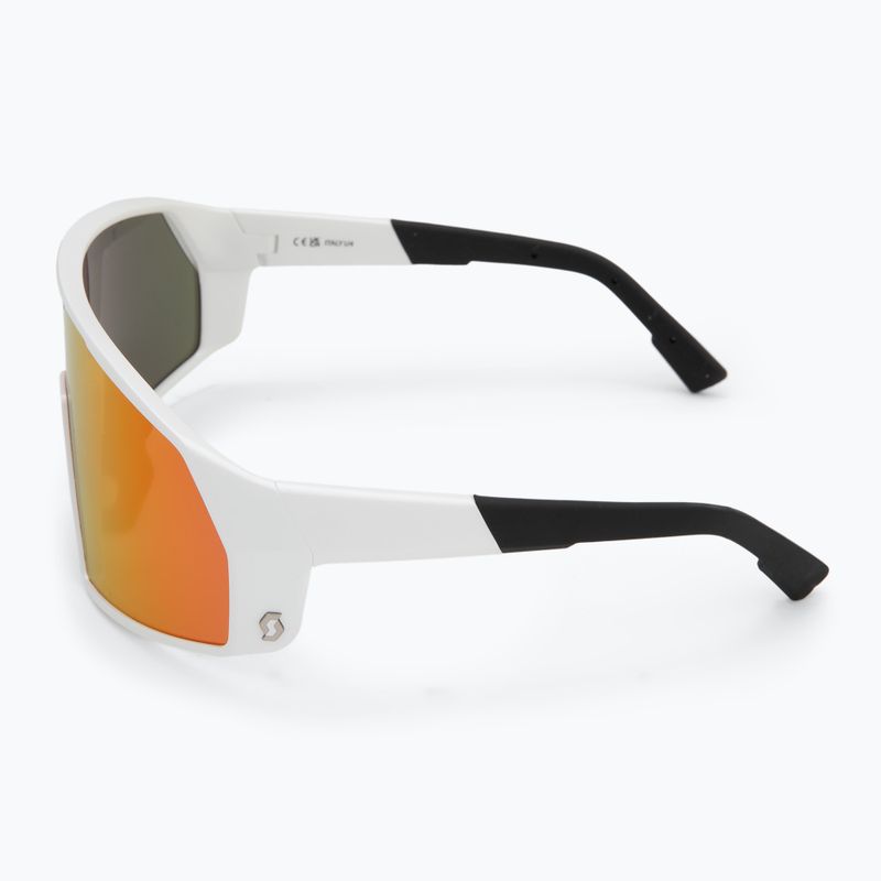 SCOTT Pro Shield weiß matt/rot verchromt Sonnenbrille 4