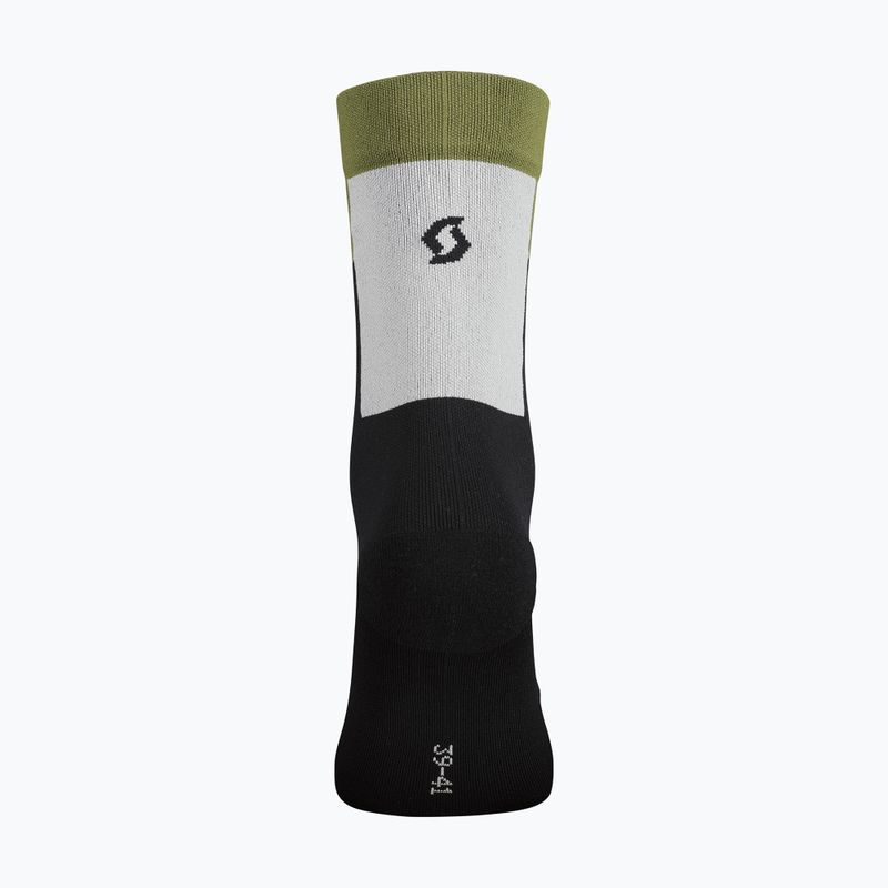 Socken SCOTT Block Stripe Crew black/fir green 2