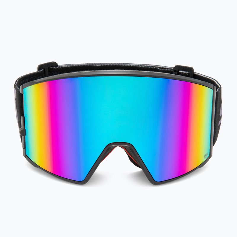 Skibrille SCOTT React black/aurora green/enhancer teal chrome/pro green 3