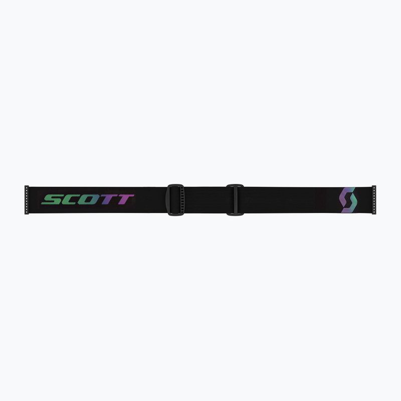 Skibrille SCOTT React black/aurora green/enhancer teal chrome/pro green 8