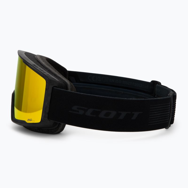 Skibrille SCOTT Factor Pro mineral black/enhancer red chrome 4