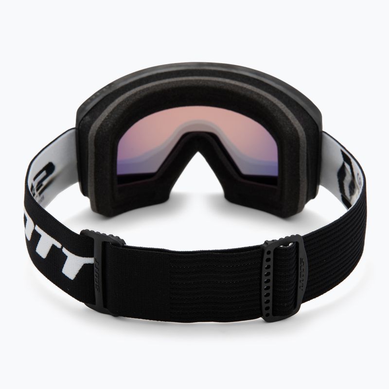 Skibrille SCOTT Factor Pro LS mineral black/white amp ls red chrome 3