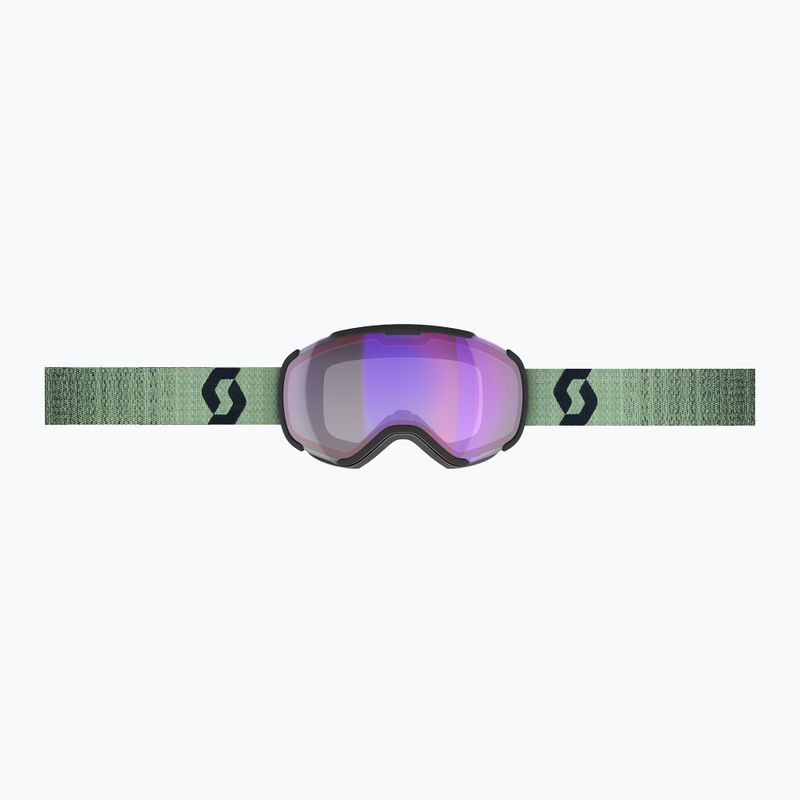 Skibrille SCOTT Faze II LS soft green/black/light sensitive blue chrome 2