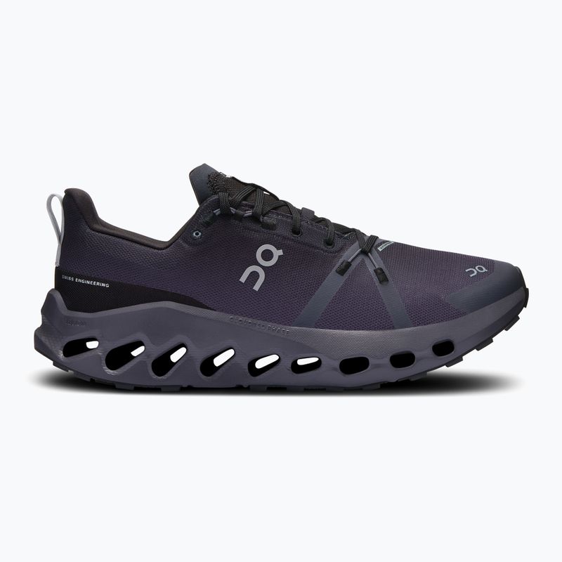 Herren On Cloudsurfer Trail Waterproof schwarz/eclipse Laufschuhe 9