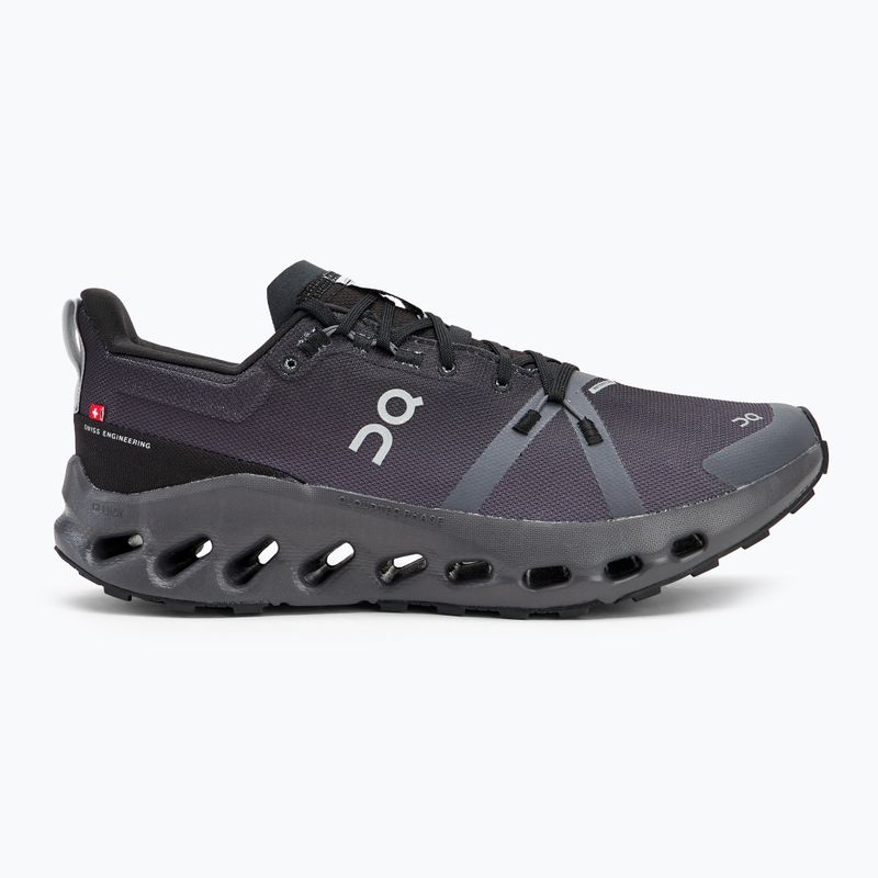 Herren On Cloudsurfer Trail Waterproof schwarz/eclipse Laufschuhe 2
