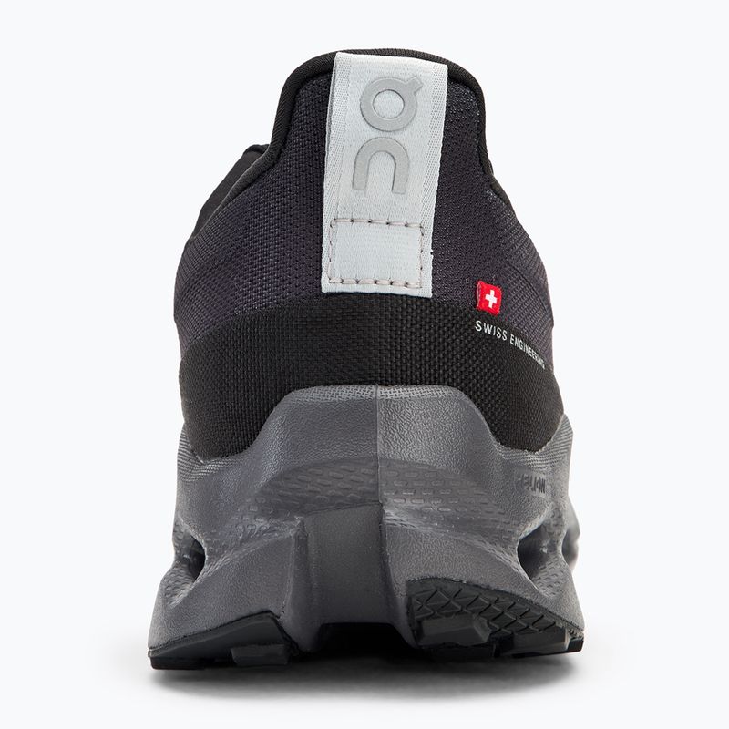 Herren On Cloudsurfer Trail Waterproof schwarz/eclipse Laufschuhe 6