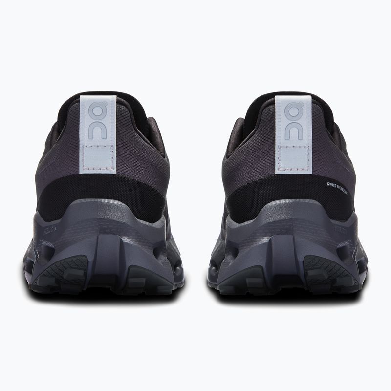 Damen Laufschuhe On Cloudsurfer Trail Waterproof schwarz/eclipse 11