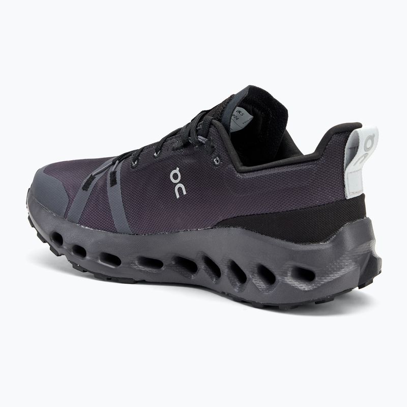 Damen Laufschuhe On Cloudsurfer Trail Waterproof schwarz/eclipse 3