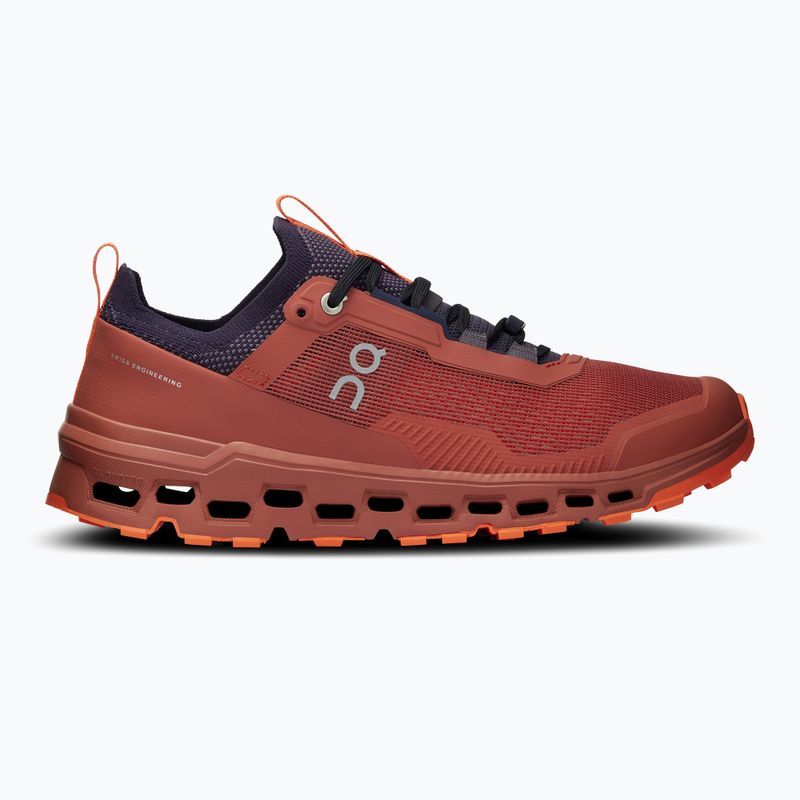Herren On Cloudultra 2 Rotbraun/Flamm Laufschuhe 8