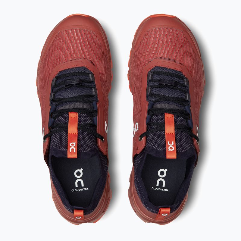 Herren On Cloudultra 2 Rotbraun/Flamm Laufschuhe 11