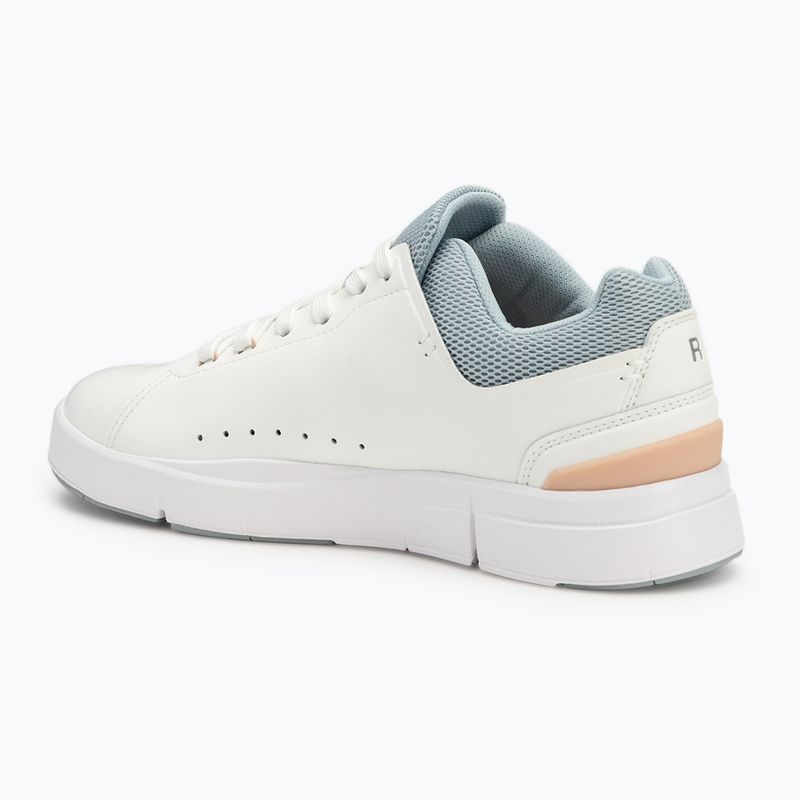 Women's On The Roger Advantage weiß/rosa Schuhe 3
