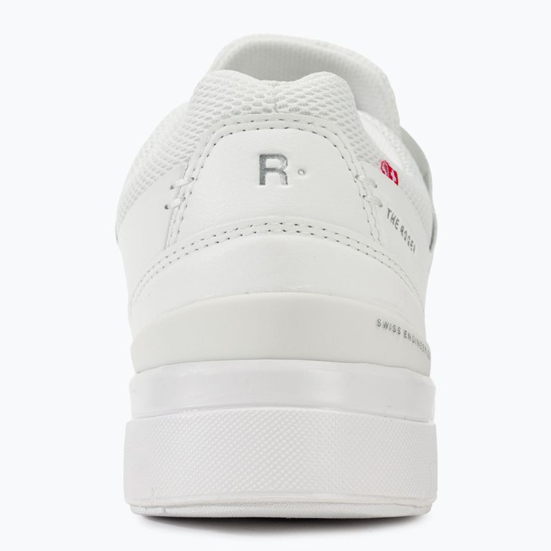 Women's On The Roger Advantage weiß/ungefärbte Schuhe 7