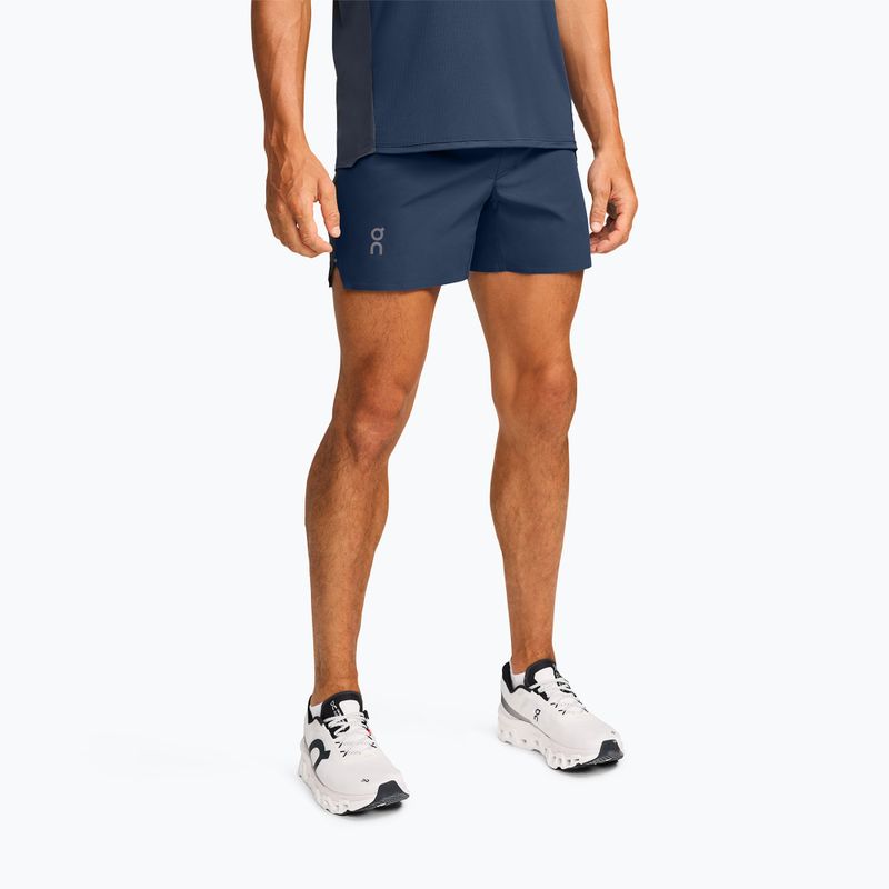 On Running 5" Lightweight Denim/Schwarz Laufshorts für Männer