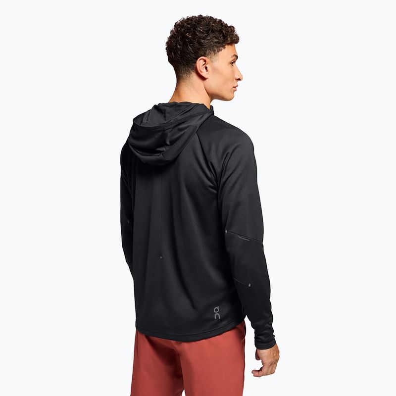 Men's On Running Klima Zip Hoodie schwarz 3