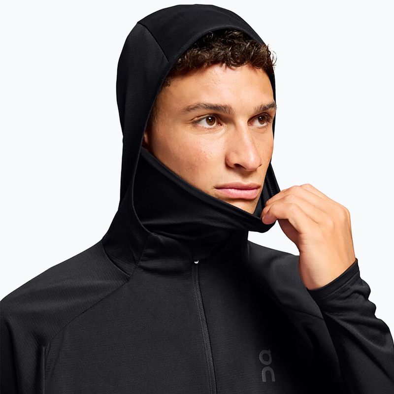 Men's On Running Klima Zip Hoodie schwarz 5