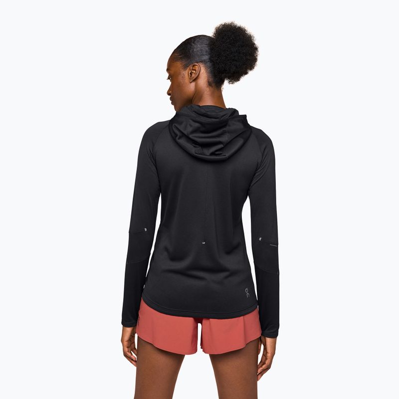 Lauf Hoodie Sweatshirt Damen On Climate Zip Hoodie black 3