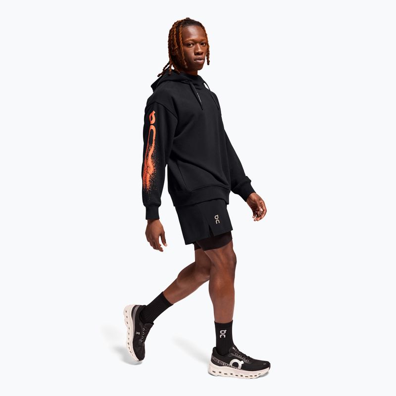 Lauf Hoodie Sweatshirt Herren On Club Hoodie Cloud black 4