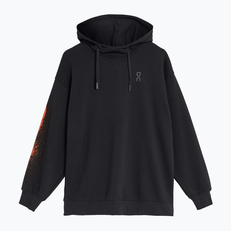 Lauf Hoodie Sweatshirt Herren On Club Hoodie Cloud black 7