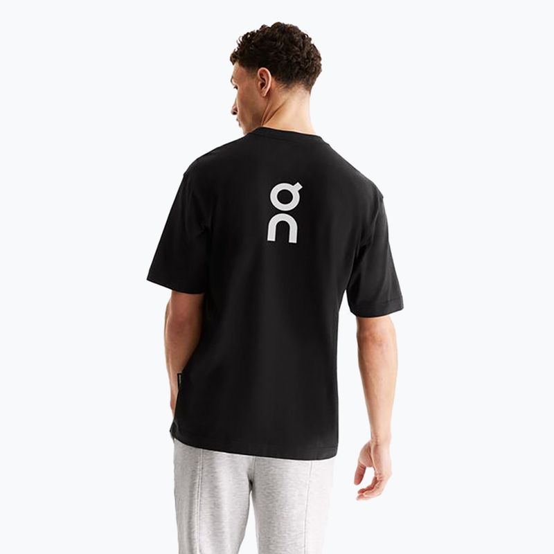 Men's On Club T shirt schwarz 2