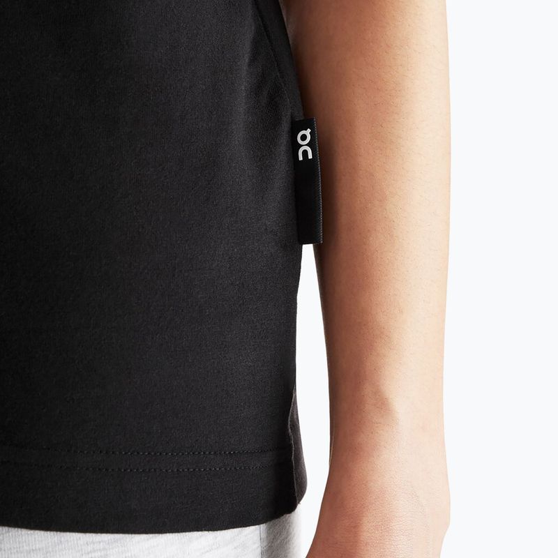 Women's On Club T shirt schwarz 4