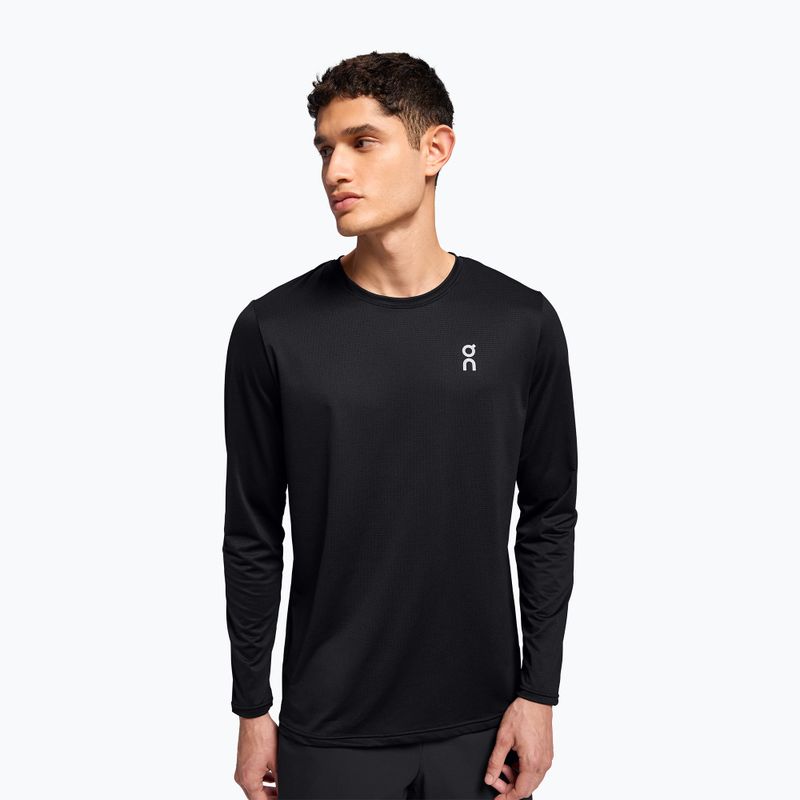 Herren Lauf-Longsleeve On Core Long-T schwarz 3