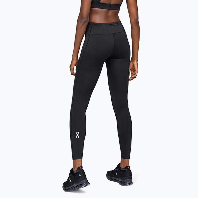 Damen-Laufleggings On Core schwarz 2