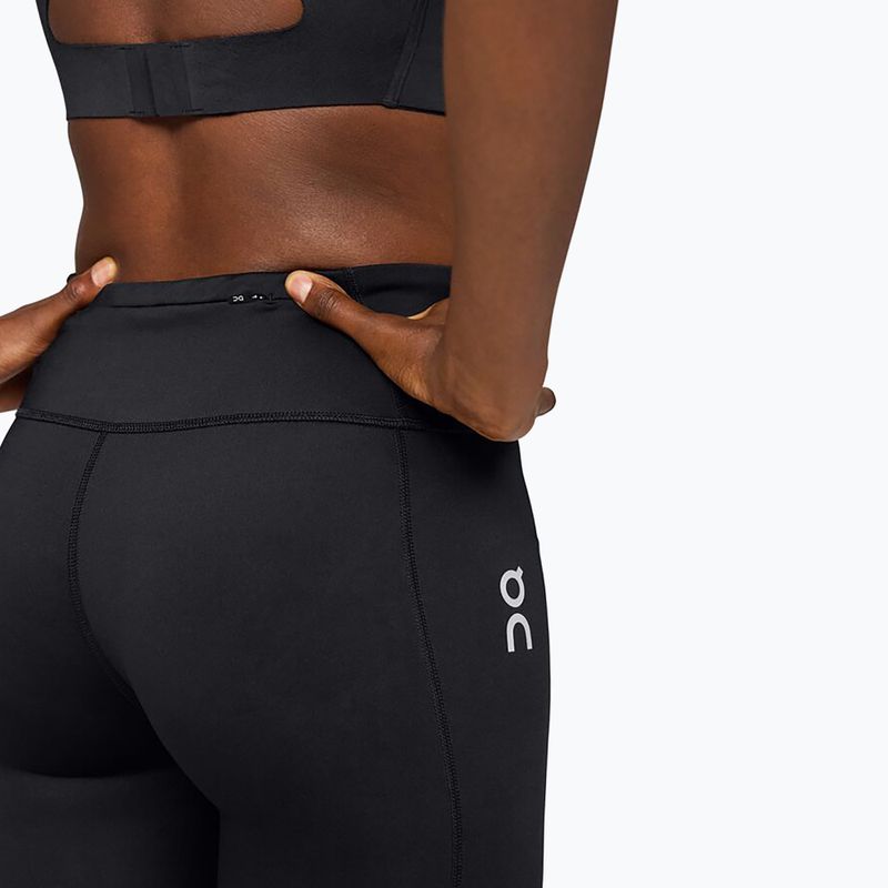 Damen-Laufleggings On Core schwarz 4