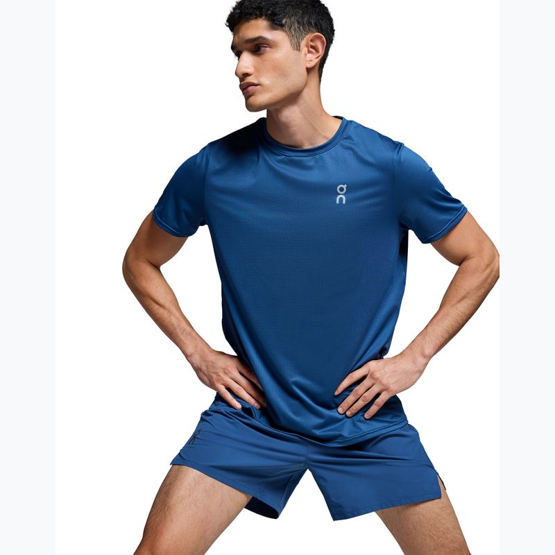 Herren On Running Core-T Denim Laufshirt 5