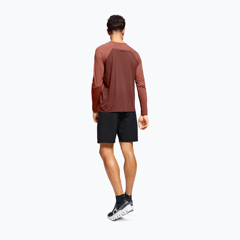 Herren Laufshorts On Running Performance Hybrid schwarz 3