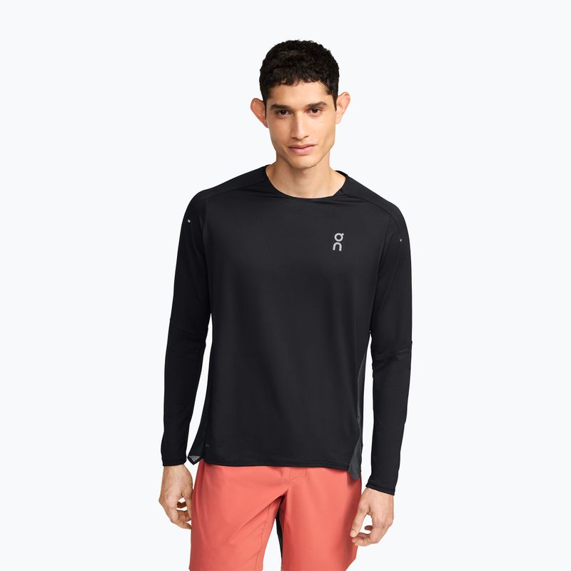 Men's On Running Performance Long-T schwarz/eclipse running longsleeve