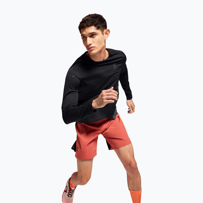 Men's On Running Performance Long-T schwarz/eclipse running longsleeve 4