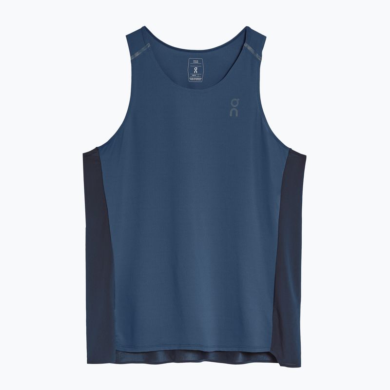 Herren Lauftank On Running Performance Tank denim/navy