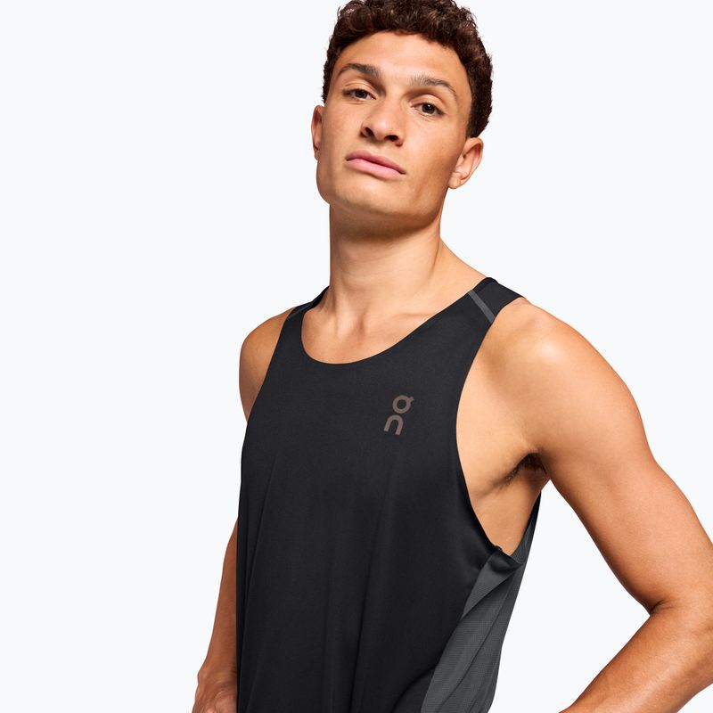 Men's On Running Performance Tank schwarz/eclipse 5