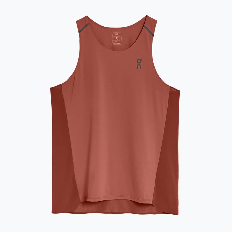 Herren On Performance Tank auburn/ruby