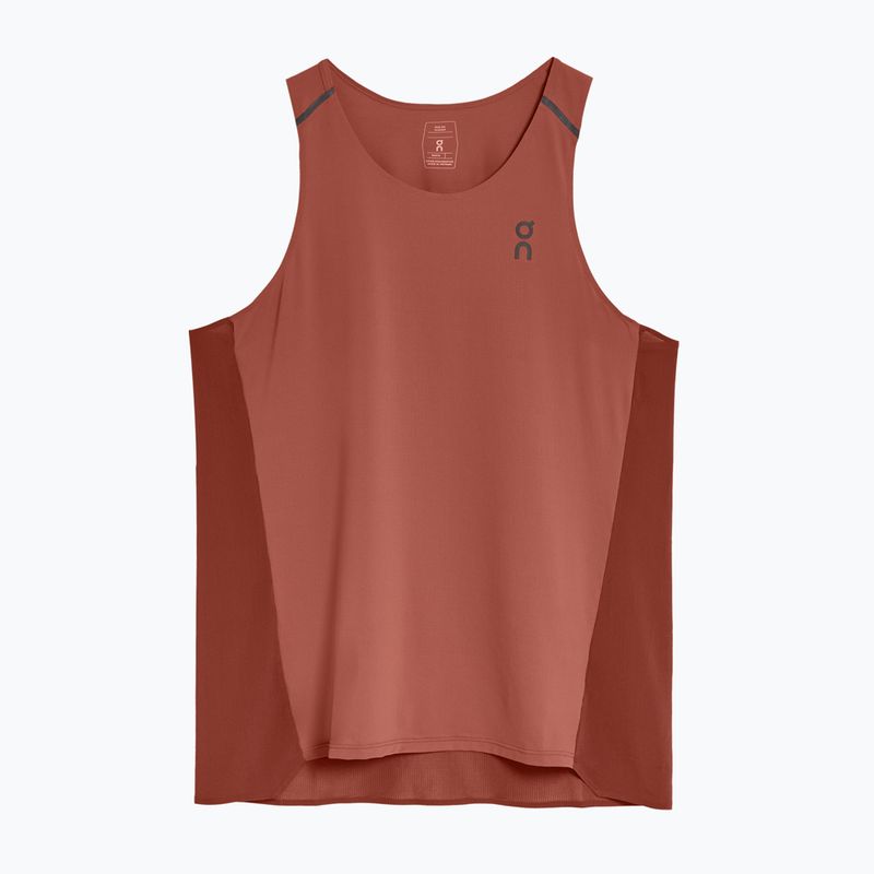 Herren On Running Performance Tank auburn/ruby