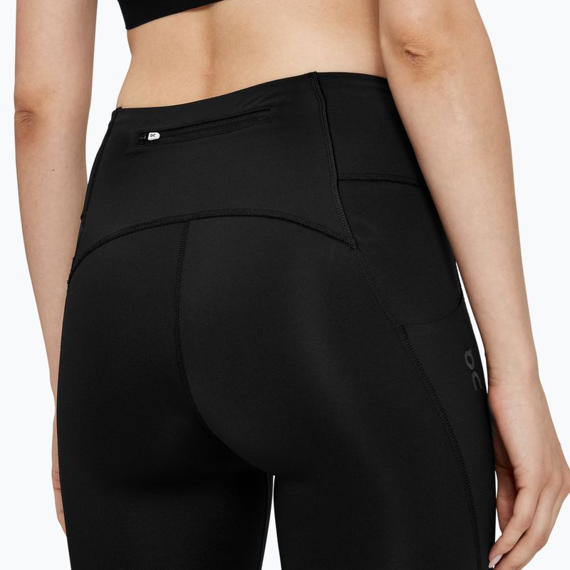 Laufleggings Damen On Performance 7/8 black 5