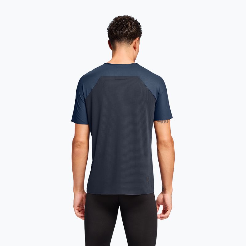 Men's On Running Performance-T Denim/Navy Laufshirt 3