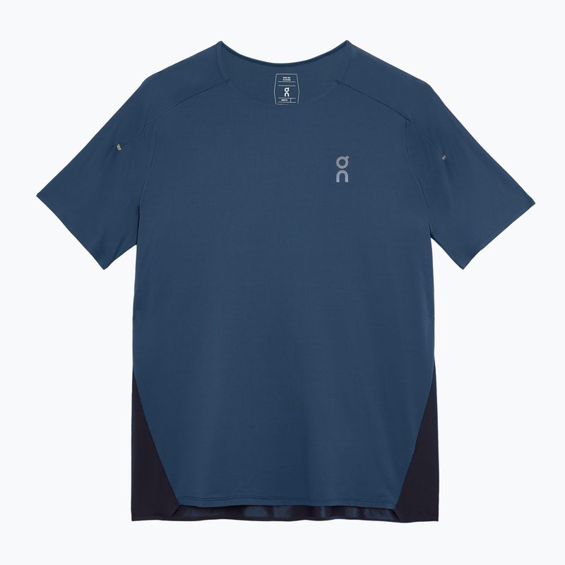 Men's On Running Performance-T Denim/Navy Laufshirt 6