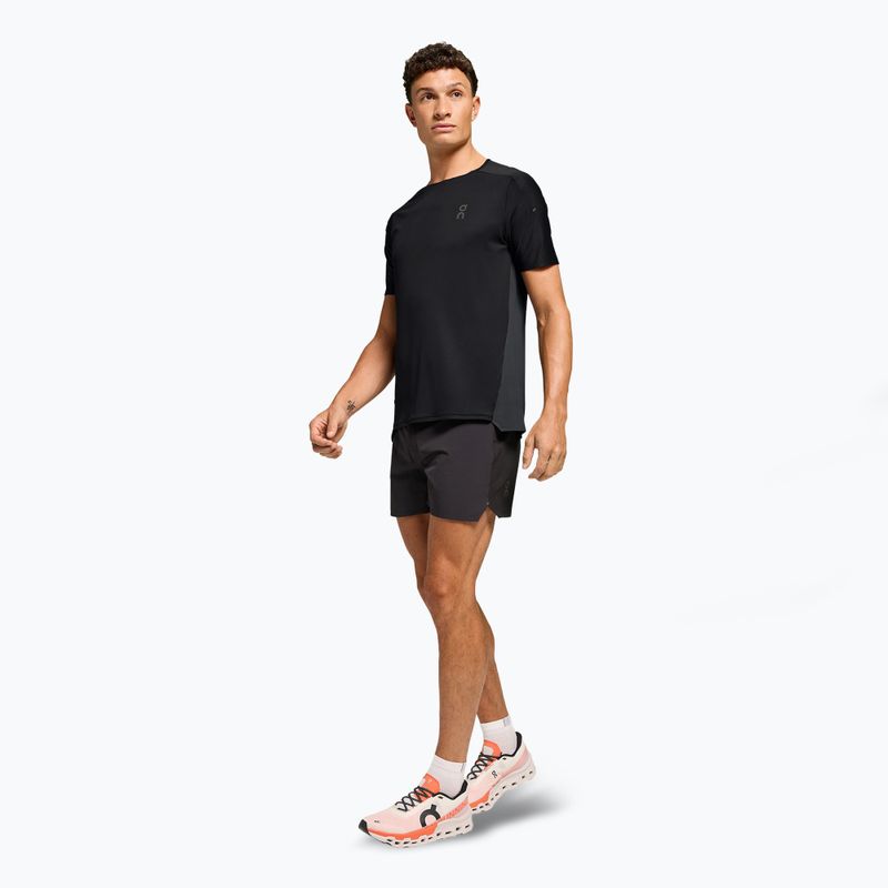 Herren Laufshirt On Running Performance-T schwarz/eclipse 2