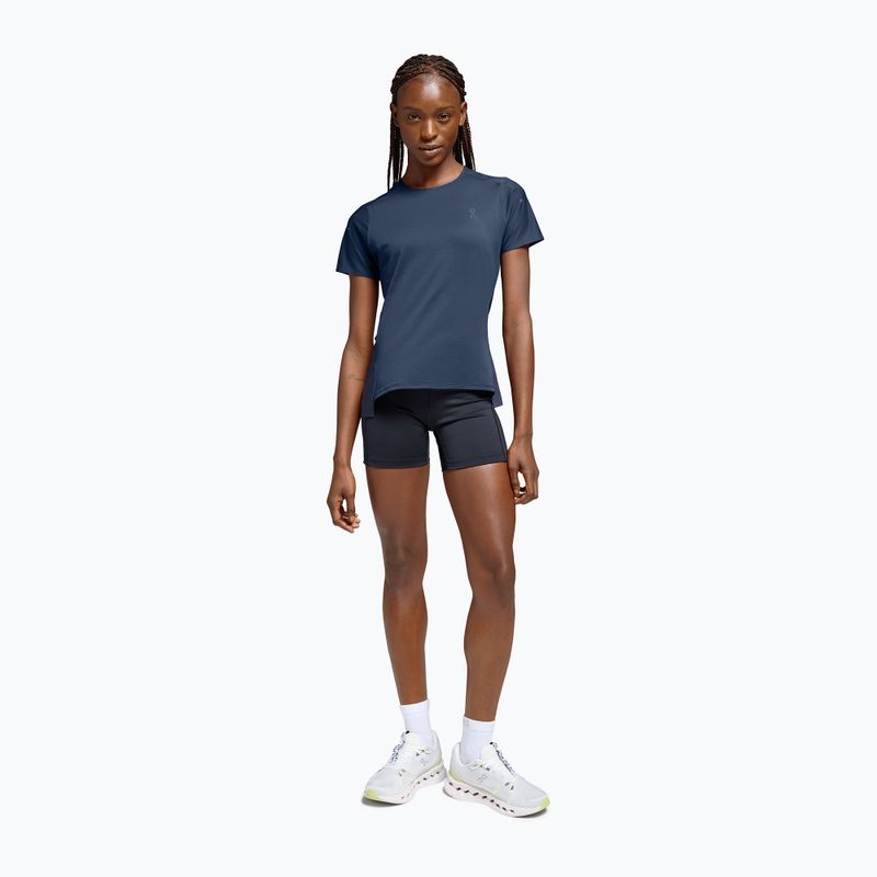 Damen-Laufshirt On Running Performance-T denim/navy 2