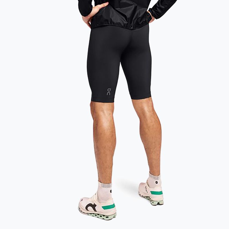 Men's On Running Race Tights Halb schwarz 3