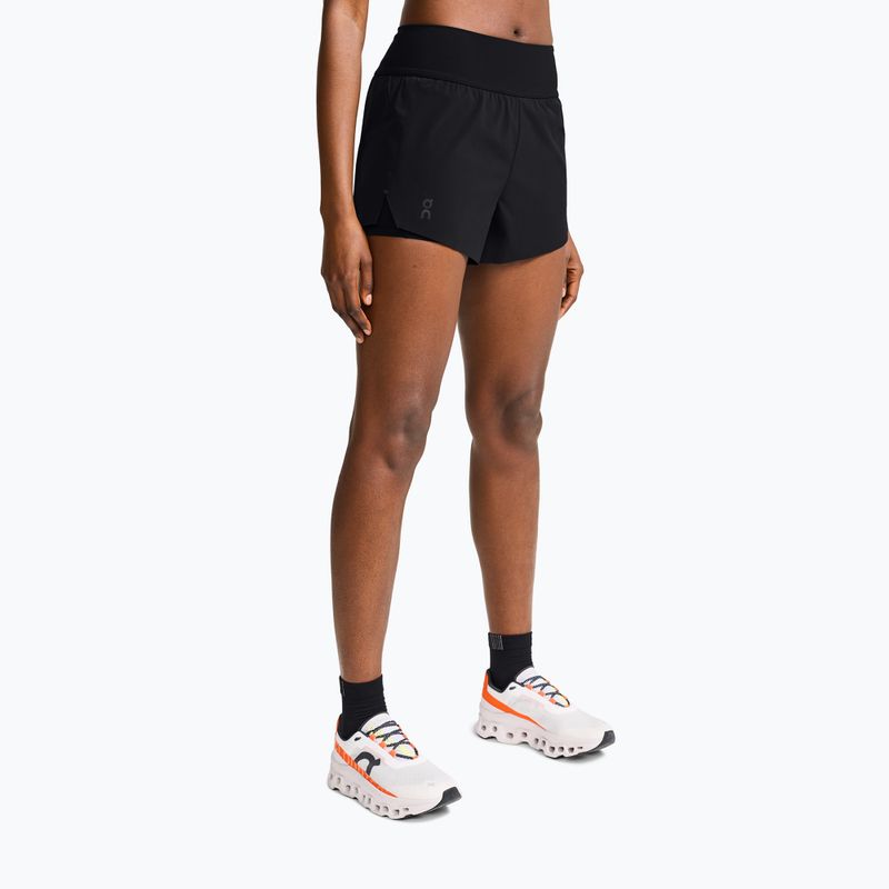 Lauf Shorts Damen On Running Running black