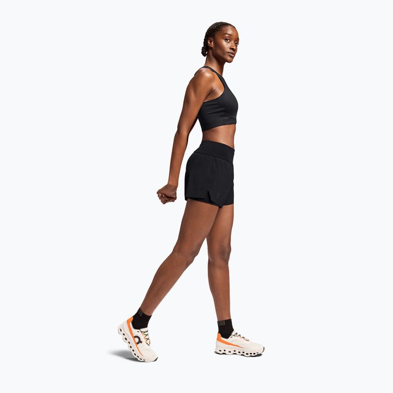 Lauf Shorts Damen On Running Running black 4