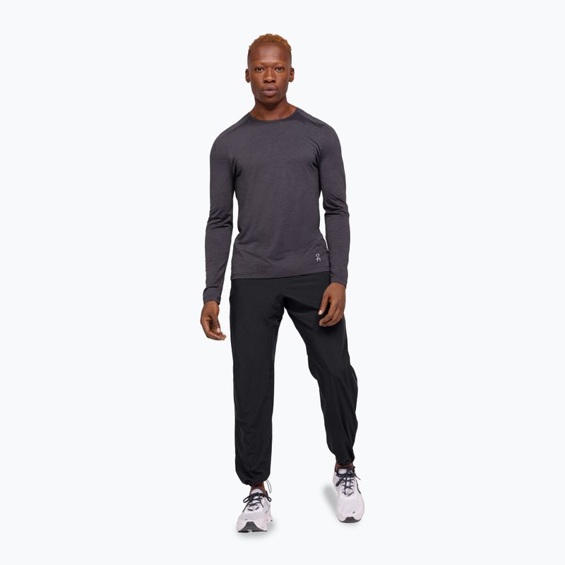 Herren Laufhose On Track schwarz 2