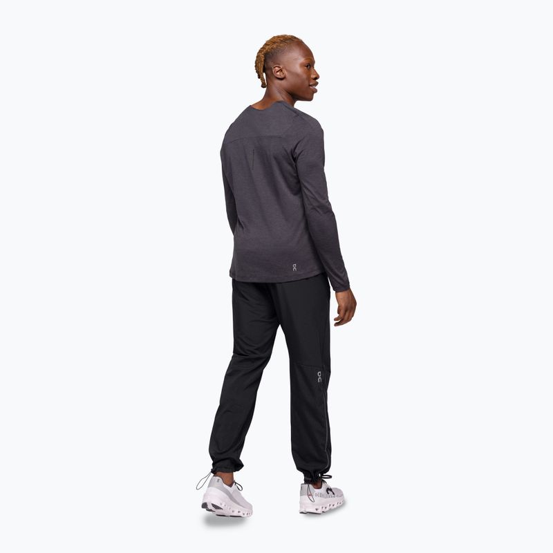 Herren Laufhose On Track schwarz 3