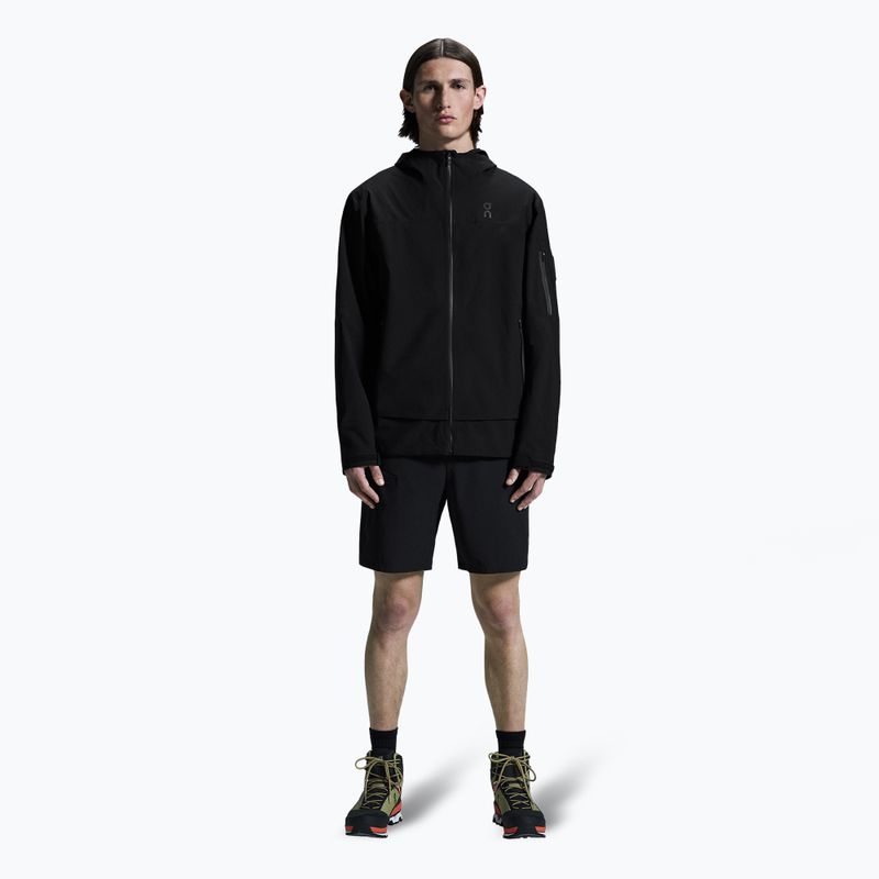 Jacke Herren On Running Trek black 2