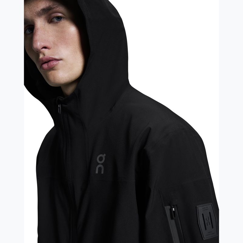 Jacke Herren On Running Trek black 4