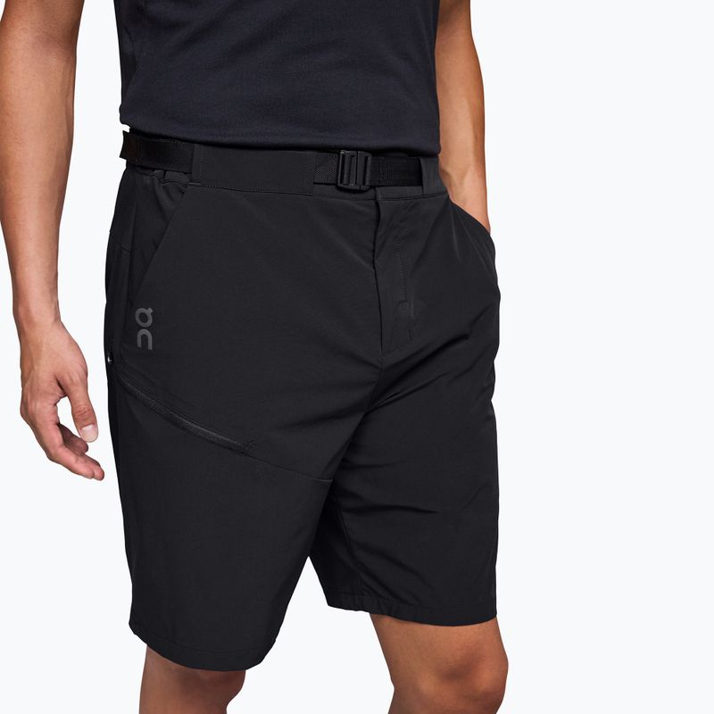 Trekking Shorts Herren On Running Trek black 5